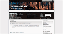 Desktop Screenshot of interlopers.net
